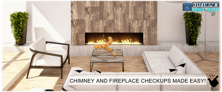 Chimney and Fireplace Inspection Santa Monica CA